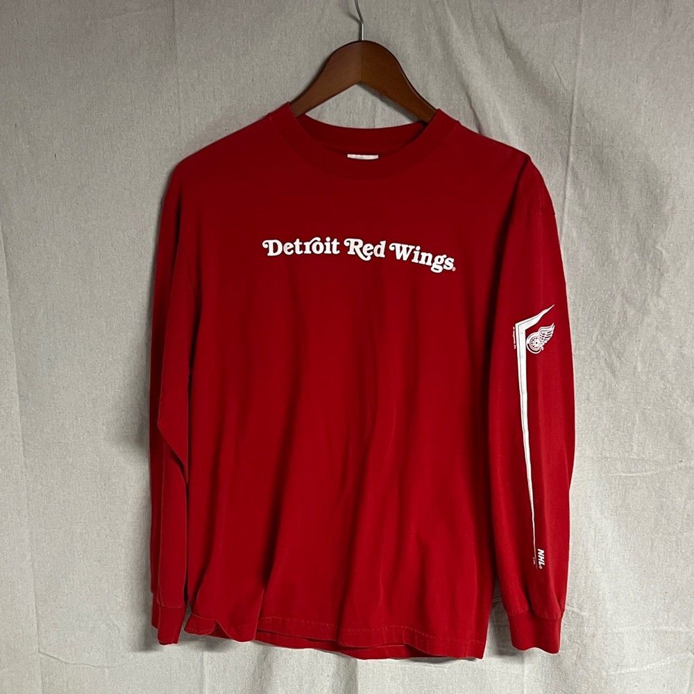 Detroit Red Wings Red Long Sleeve Shirt